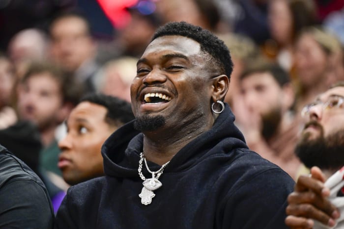 Zion Williamson Resting At Utah Jazz Game